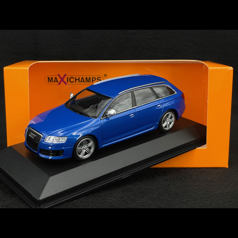 Audi 純正 特注 Audi RS6 Avant 紺 1/43-