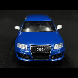 Audi RS6 Avant 2007 Metallic Blau 1/43 Minichamps 940017211