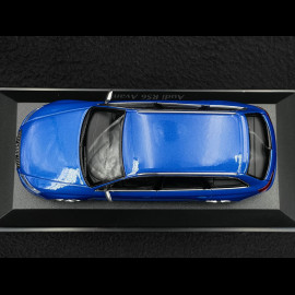 Audi RS6 Avant 2007 Metallic Blau 1/43 Minichamps 940017211