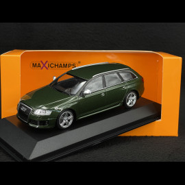 Audi RS6 Avant 2007 Metallic Green 1/43 Minichamps 940017210