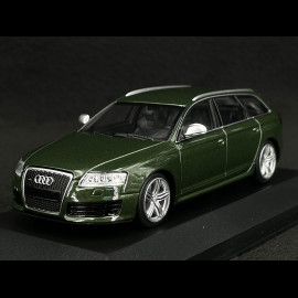 Audi RS6 Avant 2007 Metallic Green 1/43 Minichamps 940017210