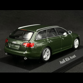 Audi RS6 Avant 2007 Metallic Green 1/43 Minichamps 940017210