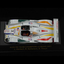 Audi R8 n° 3 24h Le Mans 2001 1/43 Ixo Models LMM003