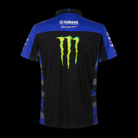 Yamaha Polo Shirt Fabio Quartararo Valentino Rossi Black / Blue ...