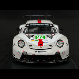 Porsche 911 RSR Type 991 n° 92 24h Le Mans 2022 1/43 Spark WAP0209020RLEM