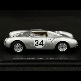 Porsche 550 A n° 34 24h Le Mans 1957 1/43 Spark S9721