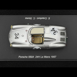 Porsche 550 A n° 34 24h Le Mans 1957 1/43 Spark S9721