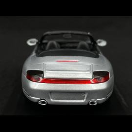 Porsche 911 Carrera 4S Cabriolet Type 996 2003 Silver 1/43 Minichamps 940062831