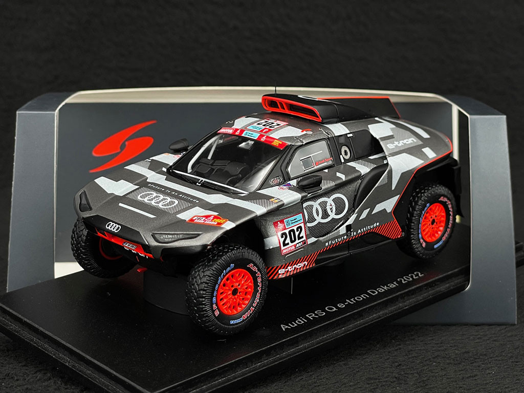 Audi RS Q e-tron n° 202 Rallye Dakar 2022 1/43 Spark S3187 - Elfershop