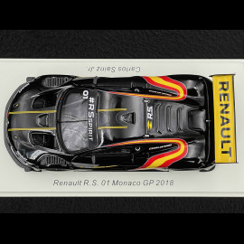 Carlos Sainz Renault R.S. 01 n° 55 Presentation GP Monaco 2018 F1 1/43 Spark S7078