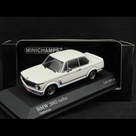 BMW 2002 Turbo 1973 Alpinweiß 1/43 Minichamps 430022200