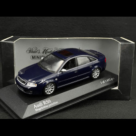 Audi RS6 2002 Mugello Blue 1/43 Minichamps 400011702