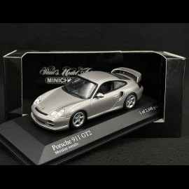 Porsche 911 type 996 GT2 2001 grau metallic 1/43 Minichamps 430060125