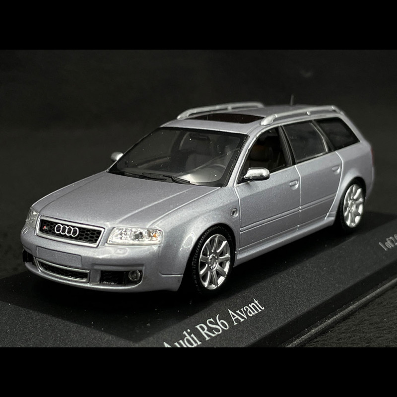 Audi RS6 Avant 2002 Avussilber 1/43 Minichamps 400011710 - Elfershop