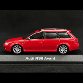 Audi RS6 Avant 2002 Misano Red 1/43 Minichamps 20000001218001