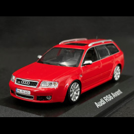 Audi RS6 Avant 2002 Misano Red 1/43 Minichamps 20000001218001