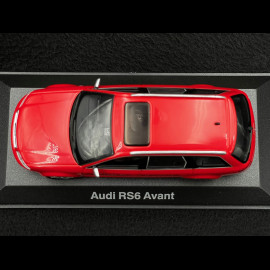 Audi RS6 Avant 2002 Misano Red 1/43 Minichamps 20000001218001