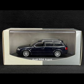 Audi RS6 Avant 2002 Mugello Blue 1/43 Minichamps 20000001218002