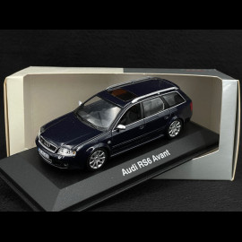 Audi RS6 Avant 2002 Mugelloblau 1/43 Minichamps 20000001218002