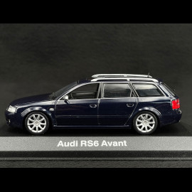 Audi RS6 Avant 2002 Mugello Blue 1/43 Minichamps 20000001218002
