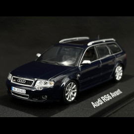 Audi RS6 Avant 2002 Mugello Blue 1/43 Minichamps 20000001218002