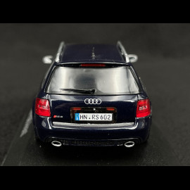 Audi RS6 Avant 2002 Mugelloblau 1/43 Minichamps 20000001218002