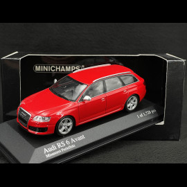 Audi RS6 Avant 2007 Misano Red 1/43 Minichamps 400017210