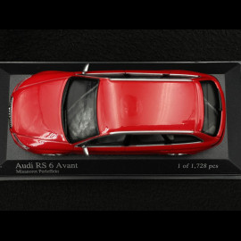 Audi RS6 Avant 2007 Misano Red 1/43 Minichamps 400017210