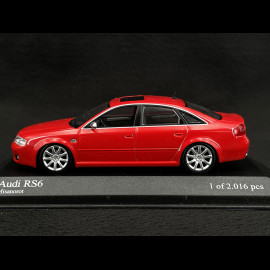 Audi RS6 2002 Misano Red 1/43 Minichamps 400011700