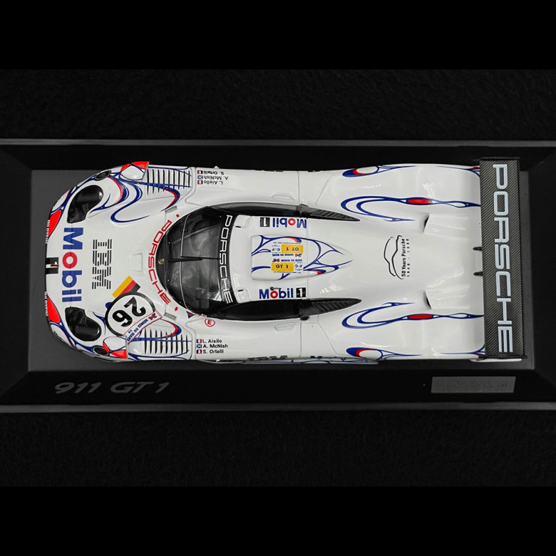 Porsche 911 GT1-98 Type 996 n° 26 Winner 24h Le Mans 1998 1/43 Spark ...