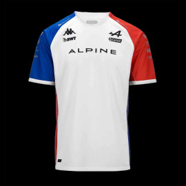 Alpine T-Shirt F1 Team Ocon Gasly Kappa Blau / Weiß / Rot 381Q36W - Herren