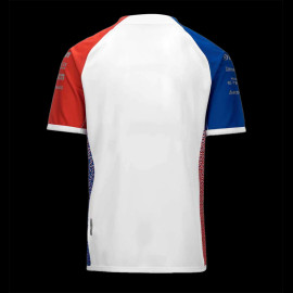 Alpine T-shirt F1 Team Ocon Gasly Kappa Blue / White / Red 381Q36W - Men