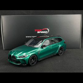BMW M3 Competition Touring 2023 Isle of Man Green 1/18 Top Speed TS0469