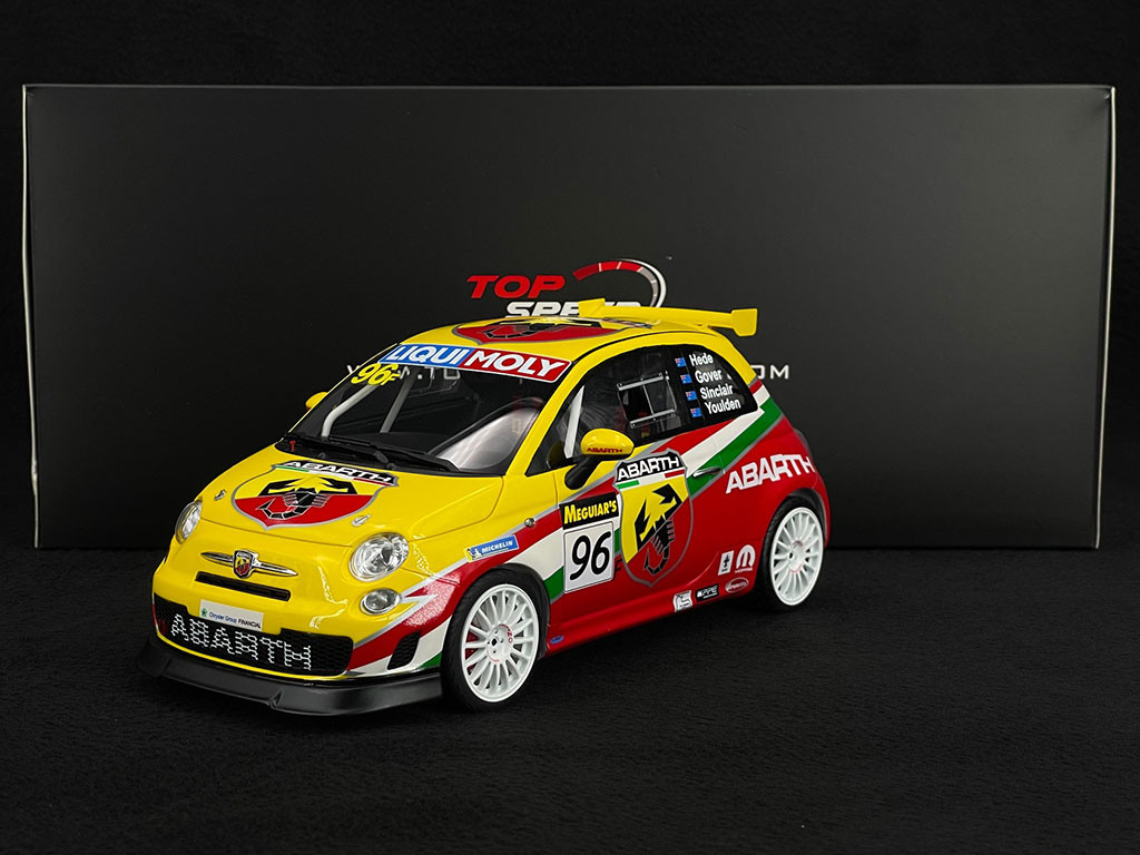 Abarth 695 Assetto Corse n° 96 Winner 12h Bathurst 2014 1/18 Top