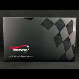 Bugatti Chiron Pur Sport 2021 Yellow / Black 1/18 Top Speed TS0388