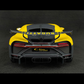 Bugatti Chiron Pur Sport 2021 Yellow / Black 1/18 Top Speed TS0388