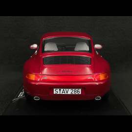 Porsche 911 Carrera Typ 993 1994 Rot Metallic 1/18 Norev 187597