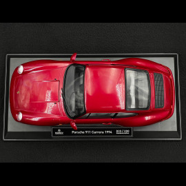 Porsche 911 Carrera Typ 993 1994 Rot Metallic 1/18 Norev 187597