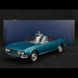 Peugeot 504 Cabriolet 1969 Metallic Blue 1/18 Norev 184819