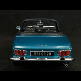 Peugeot 504 Cabriolet 1969 Metallic Blue 1/18 Norev 184819