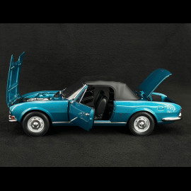 Peugeot 504 Cabriolet 1969 Metallic Blue 1/18 Norev 184819