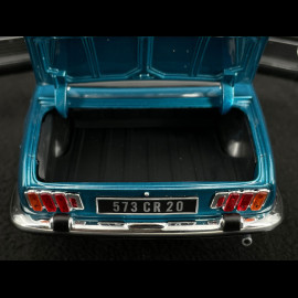 Peugeot 504 Cabriolet 1969 Metallic Blue 1/18 Norev 184819