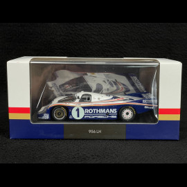 Porsche 956 n° 1 Sieger 24h Le Mans 1982 Rothmans Jacky Ickx / Derek Bell 1/43 Spark WAP0209560P0LM