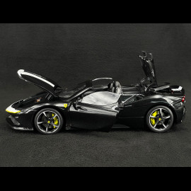 Ferrari SF90 Stradale Spider 2019 Schwarz / Weiß 1/18 Bburago Signature 16910