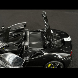 Ferrari SF90 Stradale Spider 2019 Schwarz / Weiß 1/18 Bburago Signature 16910