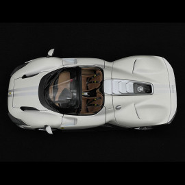 Ferrari Daytona SP3 2022 White Bianco Avus 1/18 Bburago Signature 16912