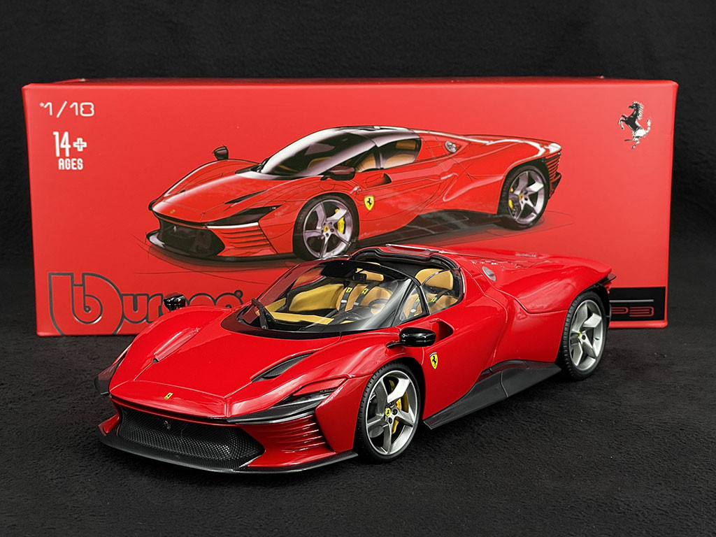 Ferrari Daytona SP3 2022 Rot Rosso Corsa 1/18 Bburago Signature 