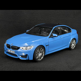 BMW M3 Competition 2017 Yas Marina Blue 1/18 Norev 183237
