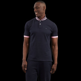 Eden Park Polo Shirt Cotton Pima Navy / Pink PPKNIPCE0007 - men