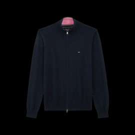 Eden Park Jacket Cotton Zipped Cardigan Navy Blue PPKNICAE0008 - man